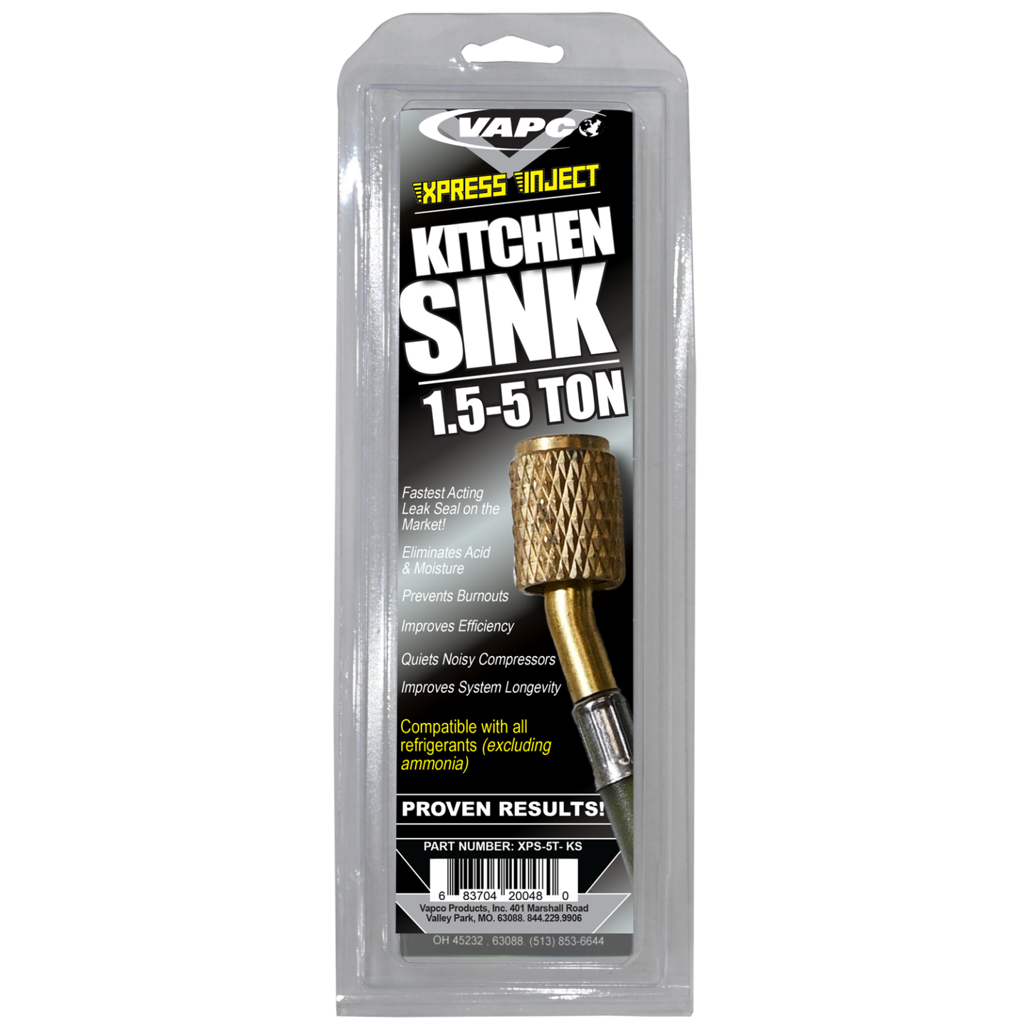 Tired of settling for average AC performance? Upgrade your system with Kitchen Sink Xpress Inject, the powerful treatment that delivers a multi-pronged attack on leaks, inefficiency, and system wear.