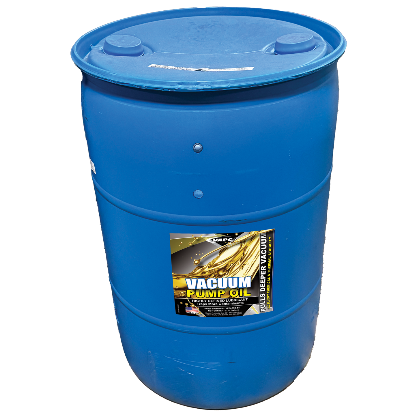 Vacuum Pump Oil 55 Gallon Drum