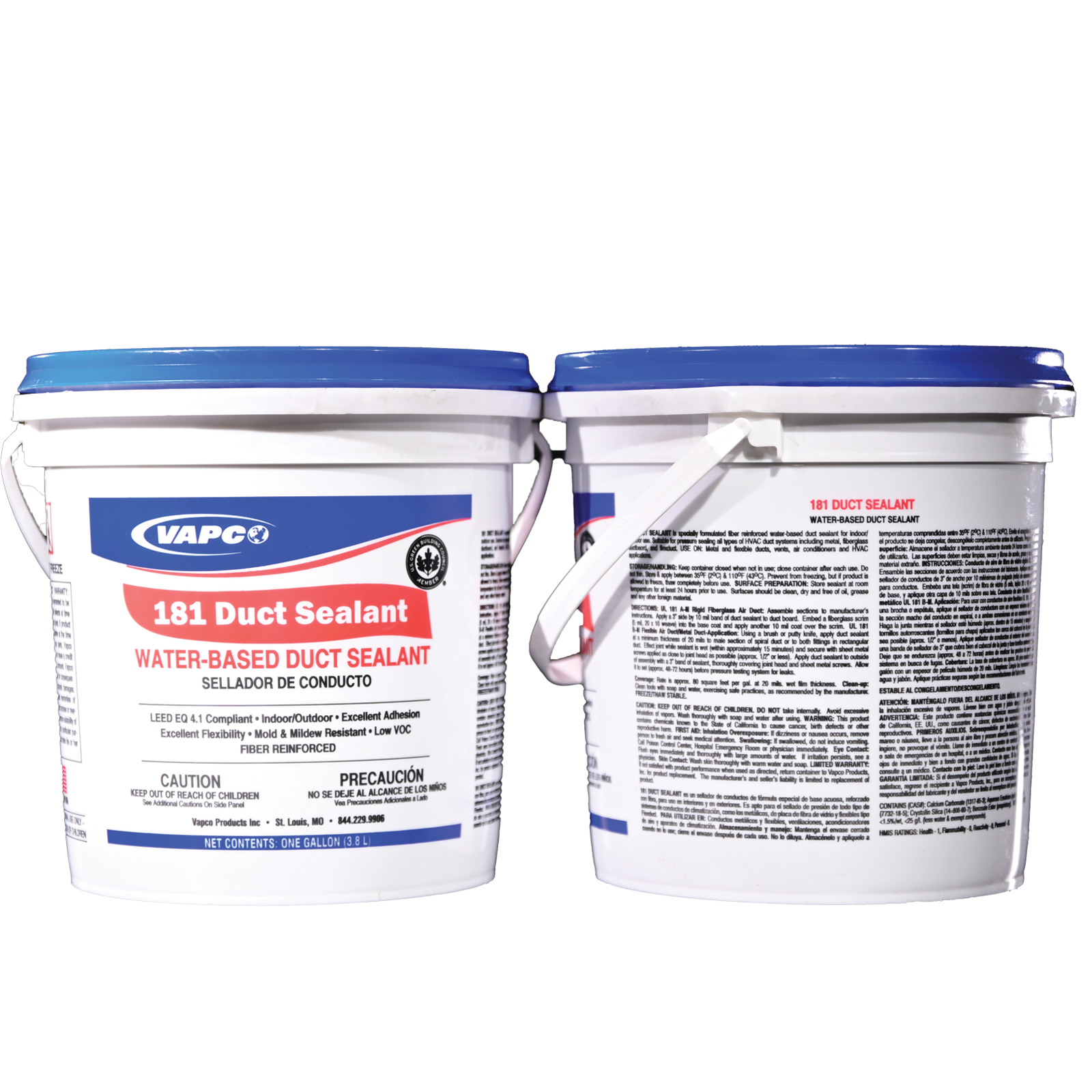 181 DUCT SEALANT is mastic that is ideal for use on all types of metal ductwork, flex duct, and fiberglass duct board.