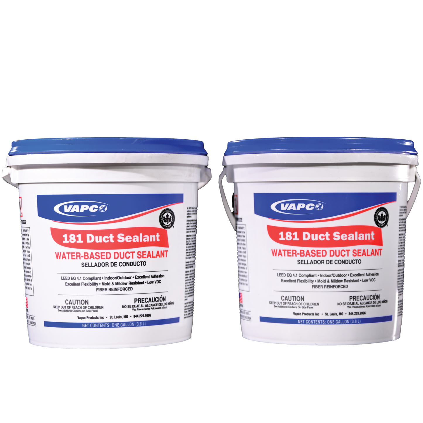 181 Duct Sealant is fiber reinforced and nonflammable in both wet and dry states. 