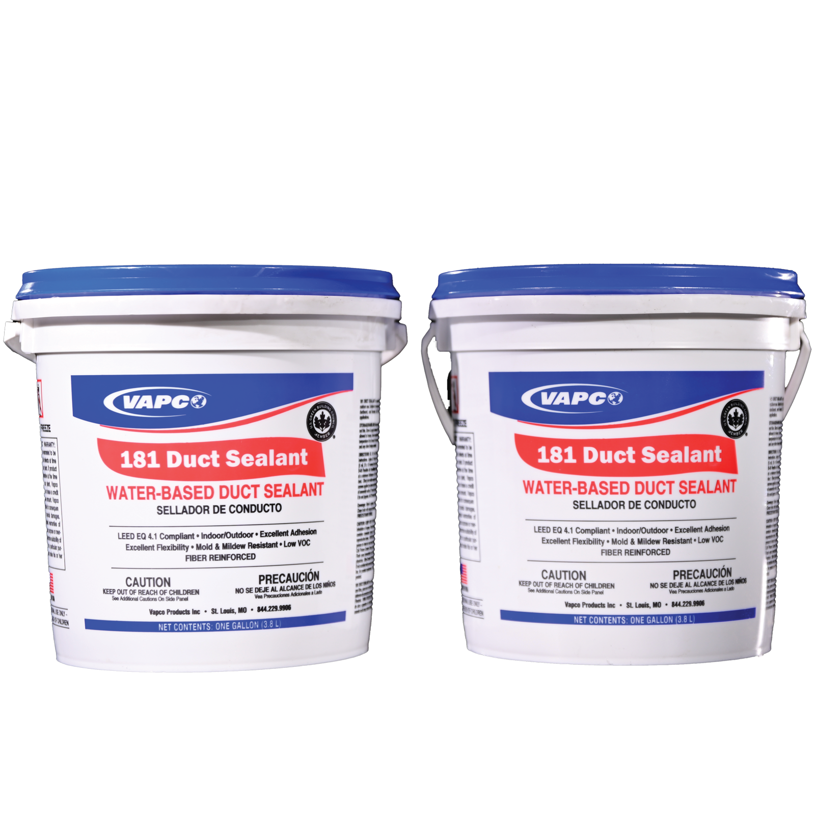 181 Duct Sealant is fiber reinforced and nonflammable in both wet and dry states. 