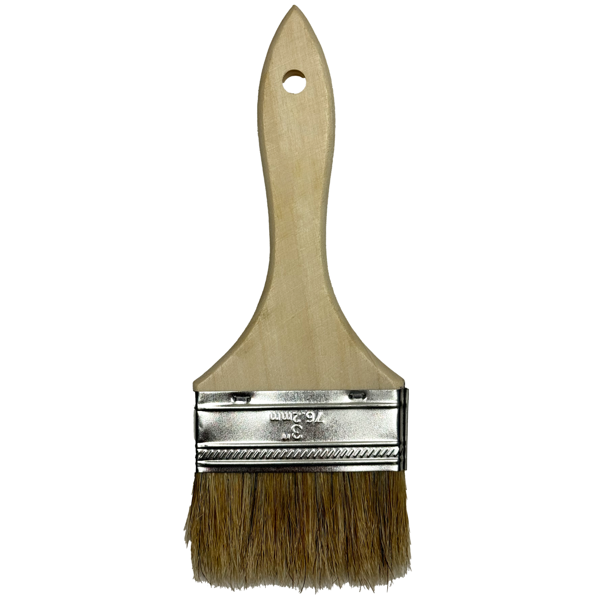 Comfortable Control: Vapco Brushes - The wooden handle with rounded contours provides exceptional balance and a delicate touch for precise application.