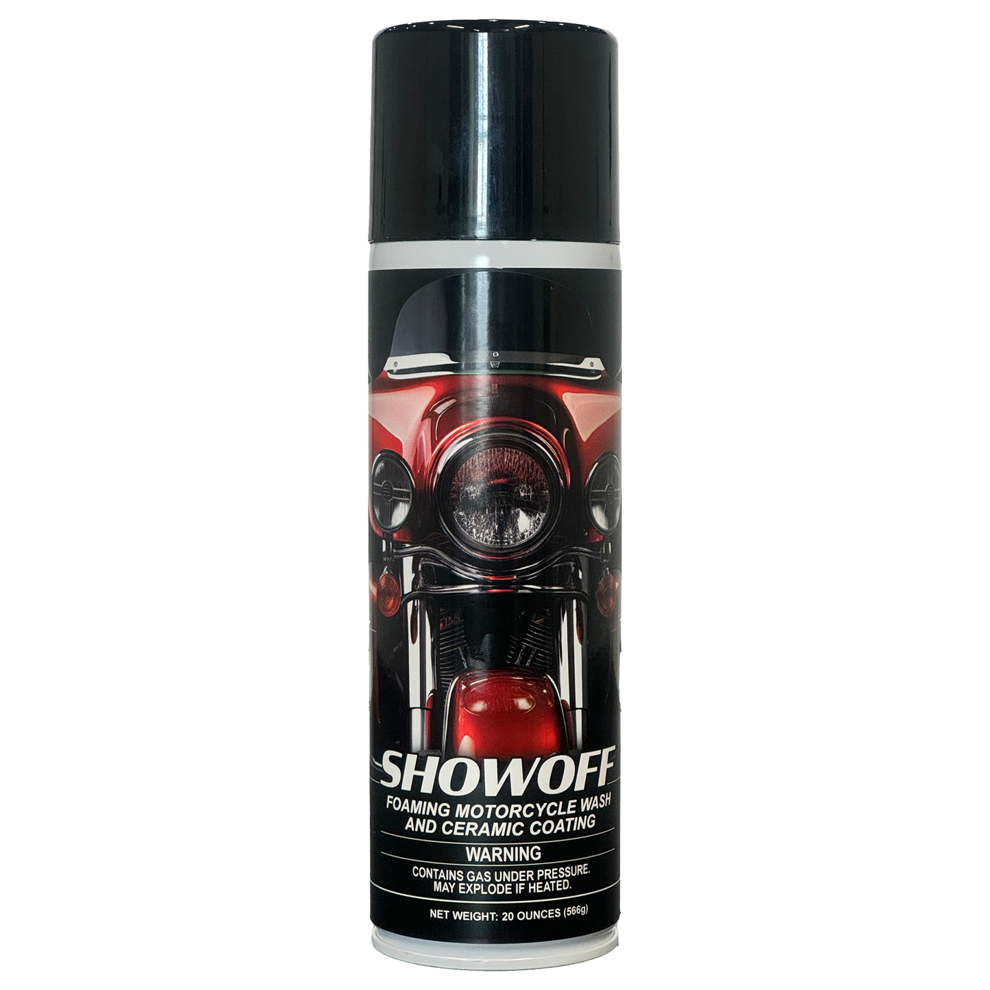Effortless Shine, Ultimate Protection: ShowOff Foaming Motorcycle Wash and Ceramic Coating revolutionizes your motorcycle care. This innovative formula washes and protects in one step, leaving a dazzling showroom shine with minimal effort.