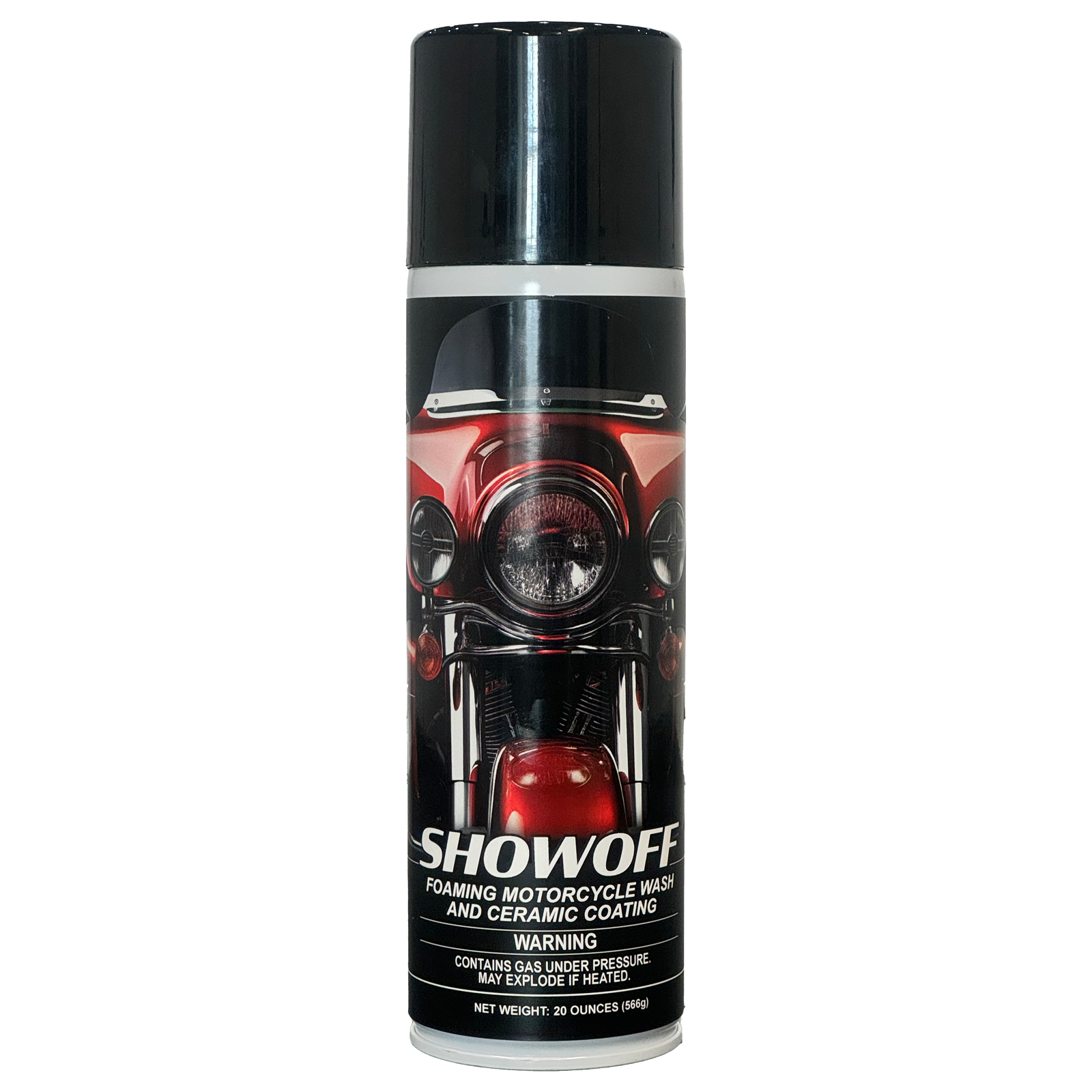 Effortless Shine, Ultimate Protection: ShowOff Foaming Motorcycle Wash and Ceramic Coating revolutionizes your motorcycle care. This innovative formula washes and protects in one step, leaving a dazzling showroom shine with minimal effort.