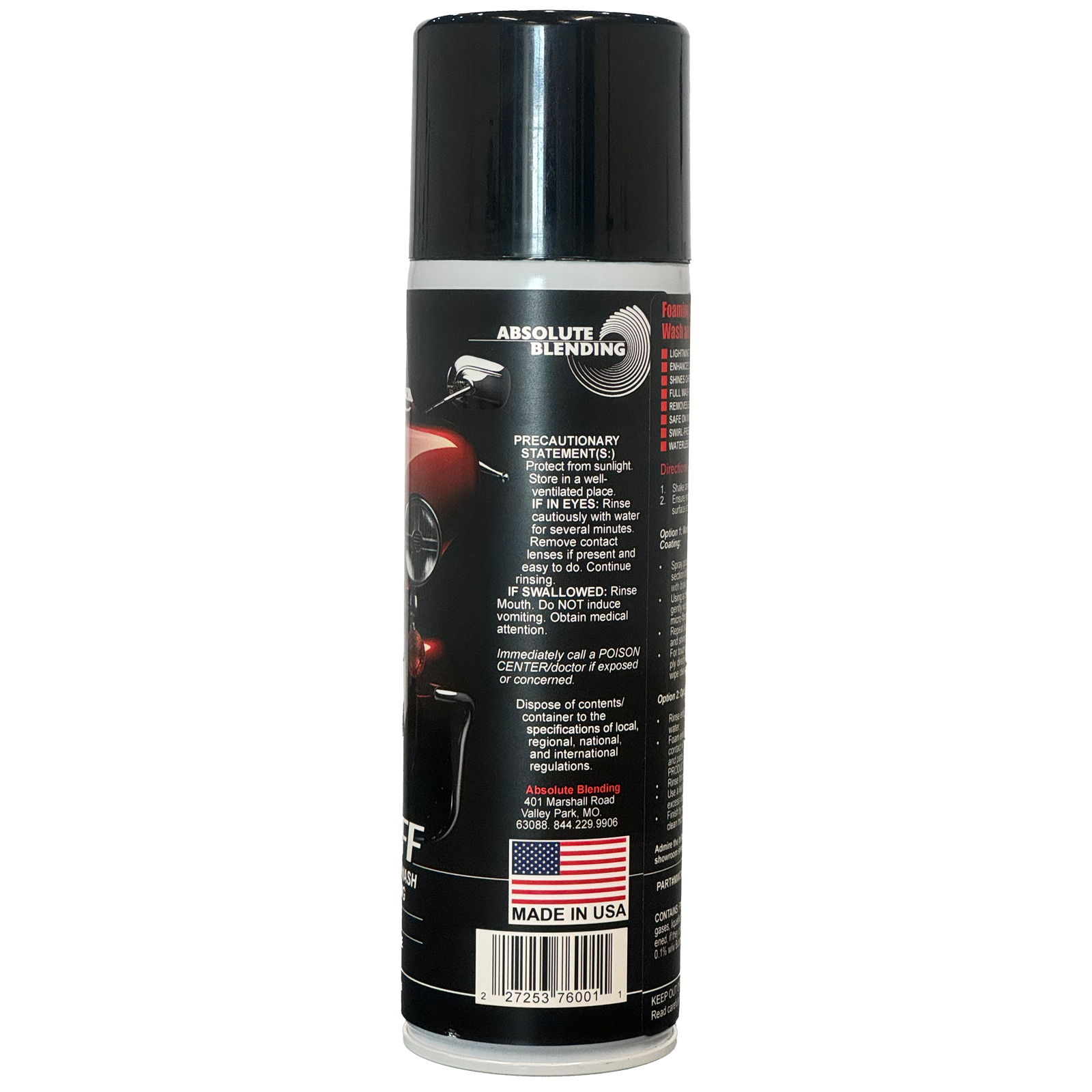 Ultimate Protection, Lasting Beauty: ShowOff Foaming Motorcycle Wash and Ceramic Coating shields your bike from harmful UV rays and environmental damage. This translates to a swirl-free, ultra-protected finish that maintains its pristine condition for years to come.