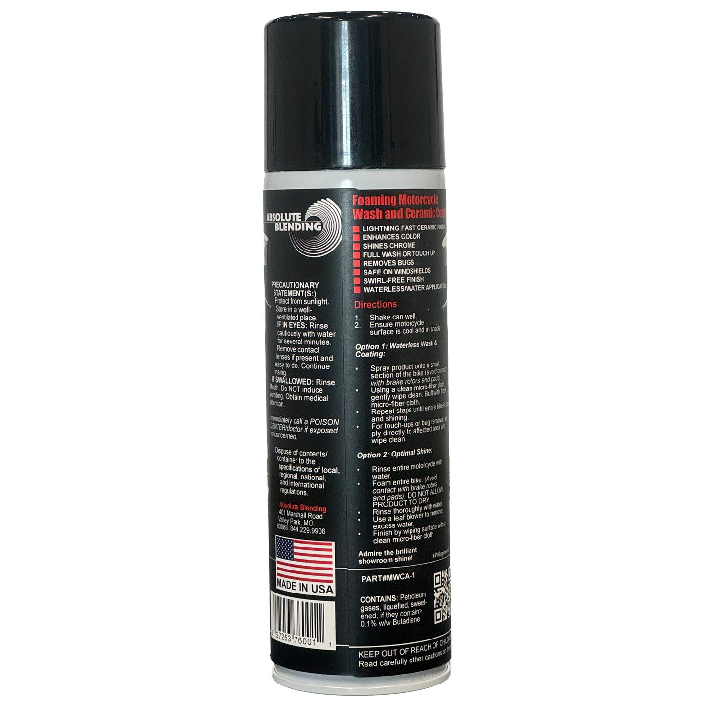 Effortless Maintenance, Show-Stopping Style: ShowOff Foaming Motorcycle Wash and Ceramic Coating makes bike care a breeze. Easy touch-ups ensure your motorcycle remains effortlessly radiant, allowing your unique personality and passion to shine through.