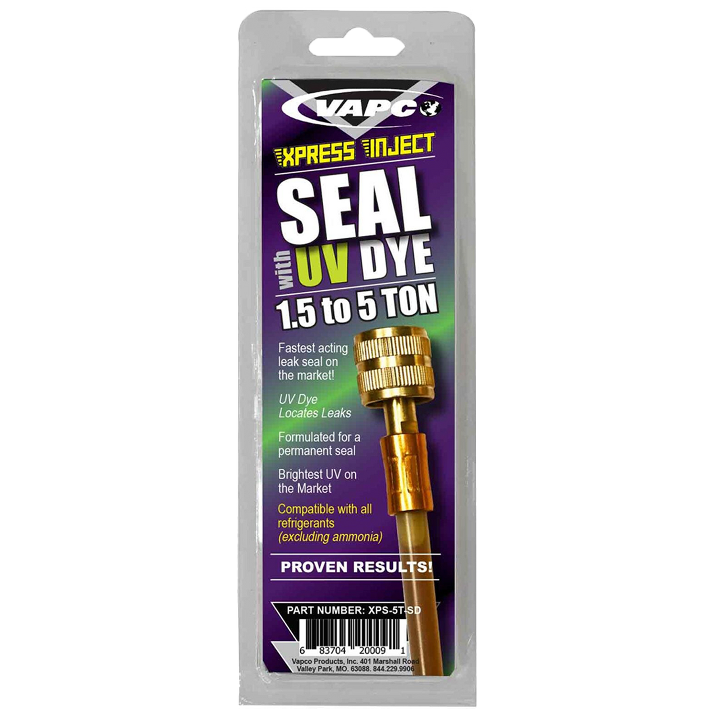 Seal With UV Dye