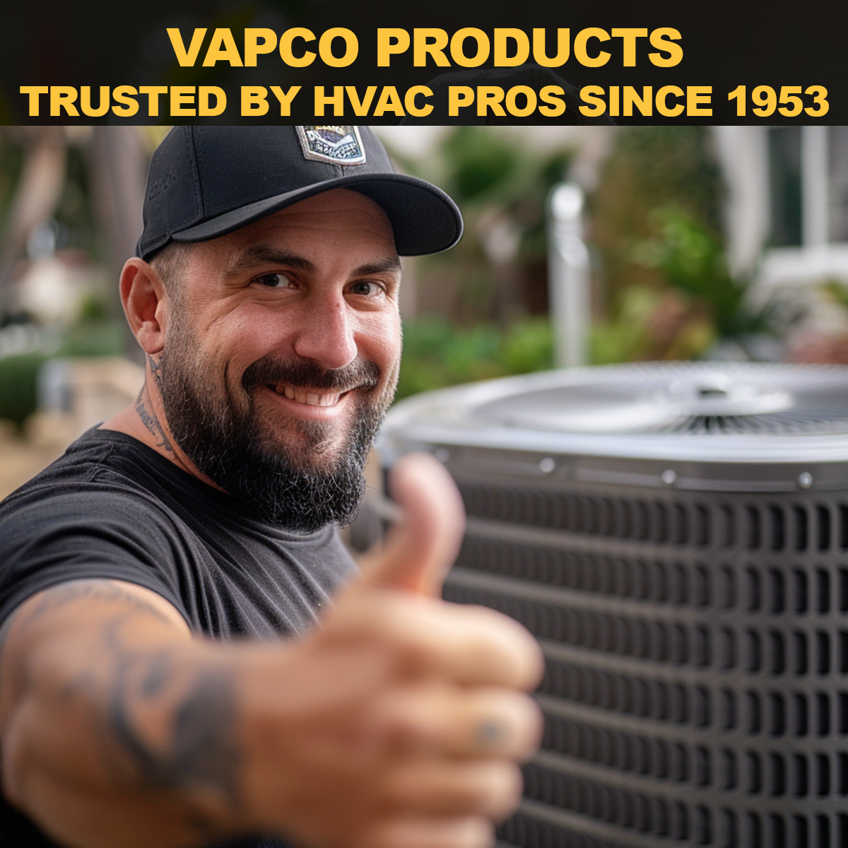 Made in the USA: Vapco - Trusted HVAC chemicals since 1953.