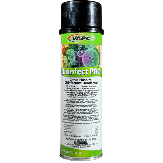 Breathe Easy with Disinfect Pro: Hospital-Grade Disinfection for Your HVAC System and Beyond  At Here's What's New in HVAC, we understand the importance of maintaining a clean and healthy indoor environment. That's why we're proud to offer Disinfect Pro, an EPA-registered hospital-grade disinfectant designed to combat a wide range of microorganisms and ensure optimal air quality.