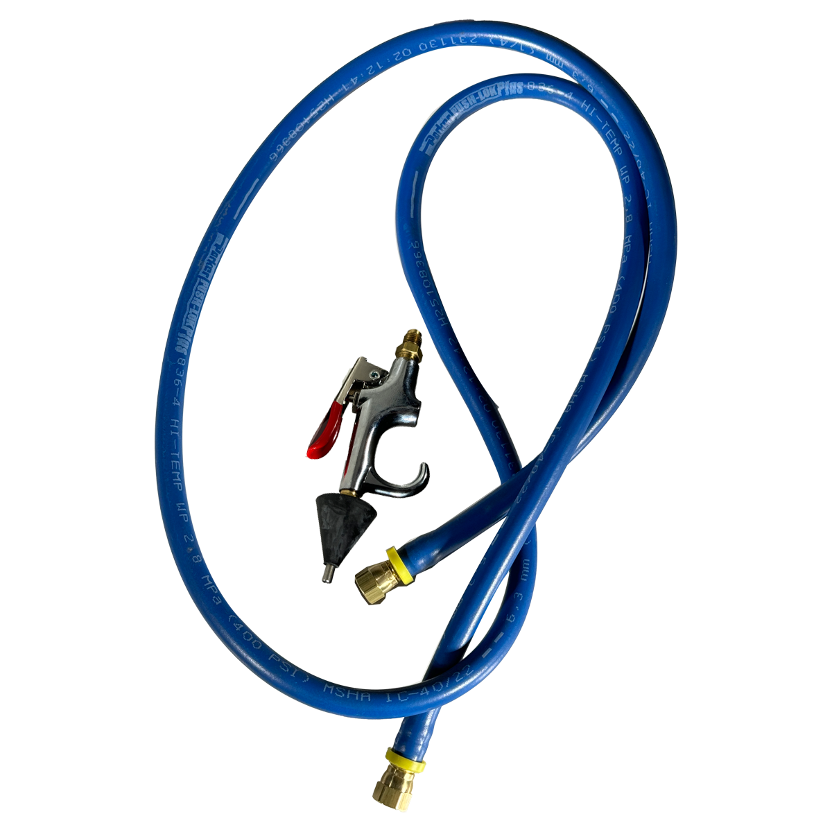 What's Included:  Stainless Steel Flush Gun: Built for durability and precise application of the powerful PURGE flush. 5ft. Cylinder Flush Hose: Ensures easy maneuverability and controlled cleaning throughout your system.