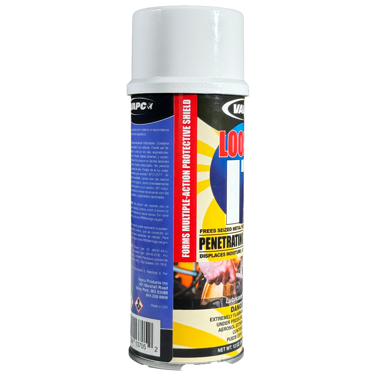 Multi-Purpose Protection:Use LOOSEN IT as a protective shield on dry or wet surfaces to prevent future rust and corrosion.