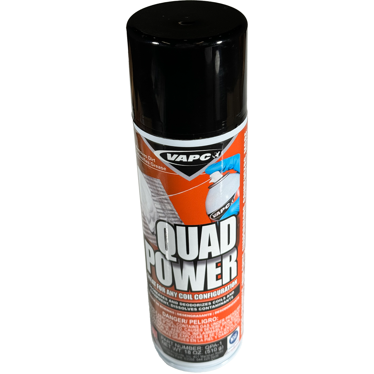 Quad Power Breaks down tough contaminants for a deeper clean.