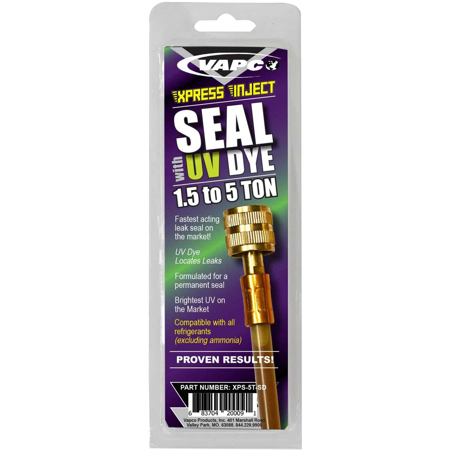 Seal With UV Dye